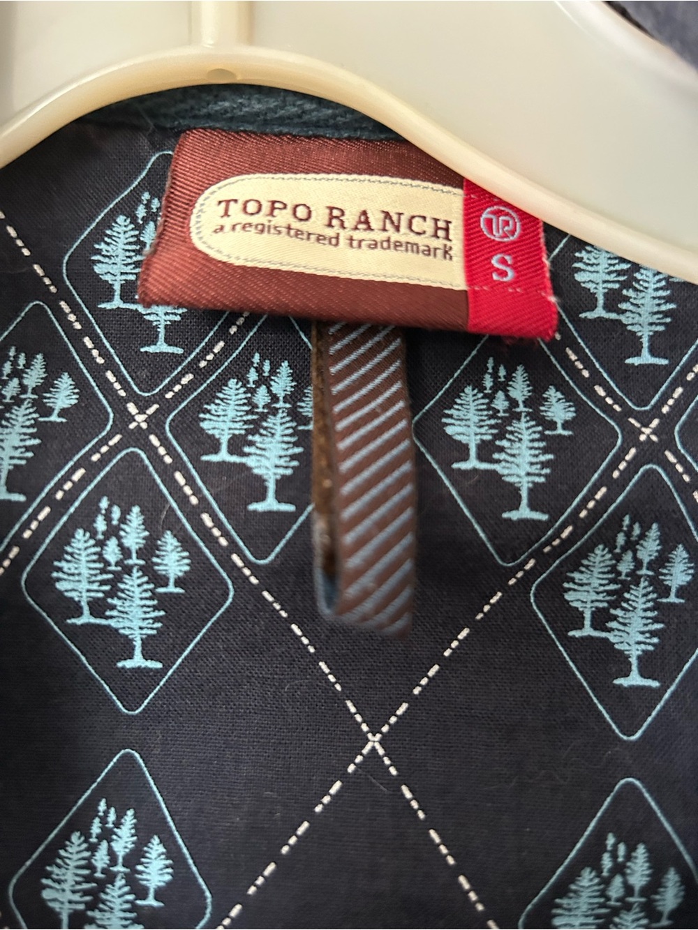 Topo Ranch Navy Zip-Up Jacket - Picture 9 of 10